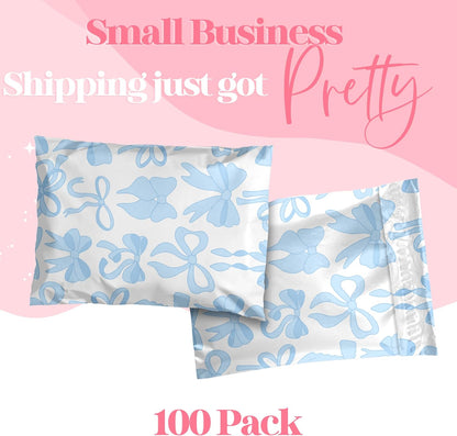 6x9 Designer Poly Mailer 100 Pack Heavy Duty Waterproof Self Seal Shipping Bags for Small Business Large - photo 2