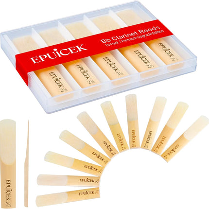 10 Pack Bb Clarinet Reeds 2.5 Strength f - main view
