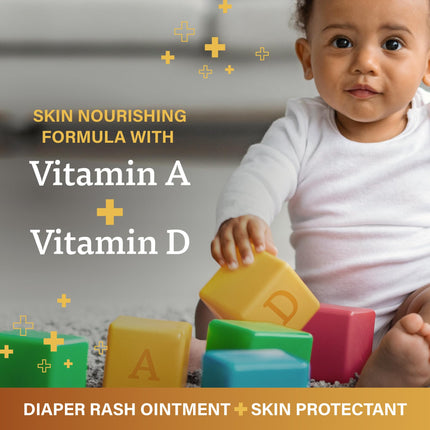Original Diaper Rash Ointment, 1 lb Jar (Pack of 2)