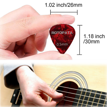 Guitar Pick Holder with 15 Guitar Picks and Storage Box