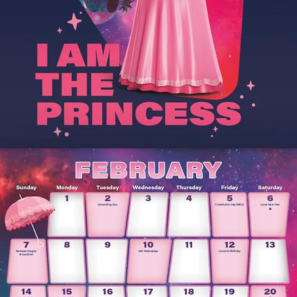 2027 The Super Mario Galaxy Movie Wall Calendar