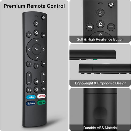 Replacement-Remote for All Insignia-Toshiba-Pioneer-Fire-Smart-TVs