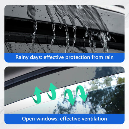 Tape-On Rain Guards Fit for Subaru Outback 2026+