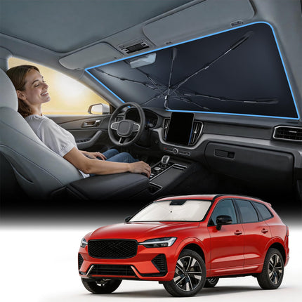 2026 Windshield Sun Shade Umbrella [Vinyl Coating Heat Shield]