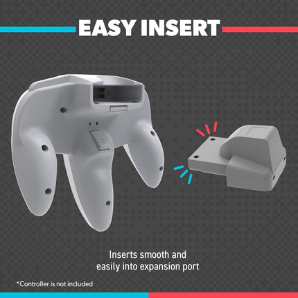 Rumble Pak for Nintendo 64 – N64 Controller Force Feedback Vibration Accessory, Plug and Play, Compatible Games Only