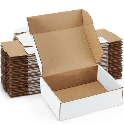 Shipping Boxes 6x4x3 inches, Small Boxes for Packaging 25 Pack