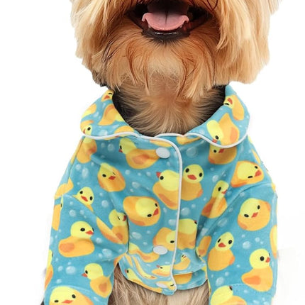 CuteBone Two-Leg Velvet Pet Pajamas Girl Dog Clothes - Soft, Cozy, and Stretchy Boy Pjs for Small, Medium Dogs and Cats Winter Sleepwear Apparel LTP10S