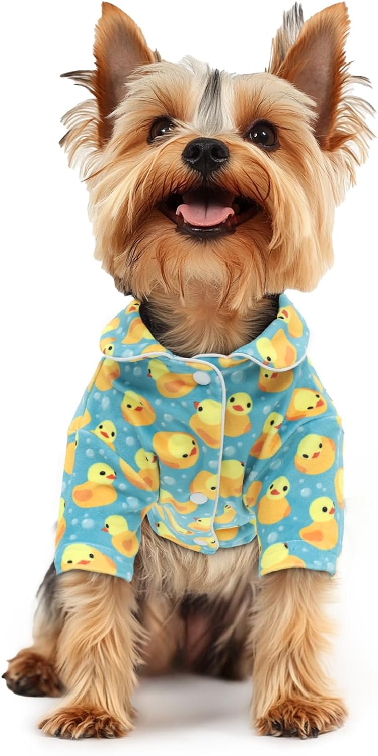 Two-Leg Velvet Pet Pajamas for Small and Medium Dogs and Cats