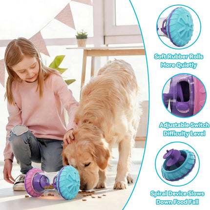 Interactive Dog Puzzle Toys for Small Medium Large Breed - Durable Smart Puppy Enrichment Dogs Toy to Keep Them Busy, Mental Brain Stimulation Treat Dispensing Training & Slow Feeder by MateeyLife