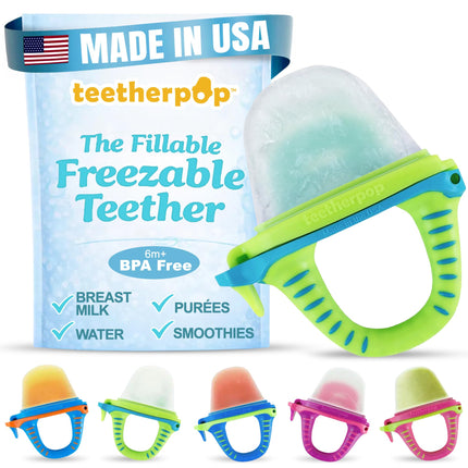 Fillable Freezer Teethers for Babies -Made in USA- Teething Relief - photo 12