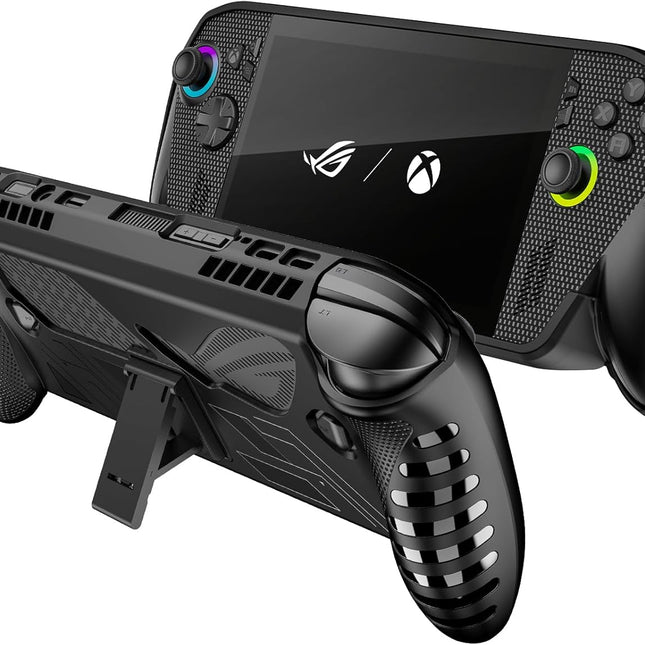 Protective Case with Kickstand for ASUS ROG Xbox Ally X 2025 - Shockproof TPU Cover with Stand, Non - Slip & Anti