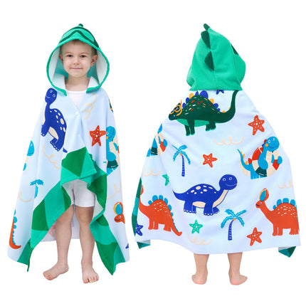 Unicorns Hooded Towels for Kids,Soft Kids Beach Towel,30" x 50"