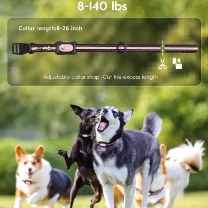 Dog Shock Collar ,4200FT Dog Training Collar with Remote,Pink