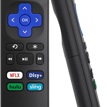 Universal Replacement Remote Control for Roku Express, for Roku Premiere, for Roku Box, for Roku Player, for Roku 1 2 3 4 -【NOT for Stick or TV】
