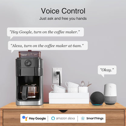 Wi-Fi Smart Plug with App Remote Control and Timer - photo 3
