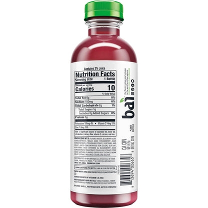 Antioxidant Infused Water Beverage, Brasilia Blueberry, with Vitamin C and No Artificial Sweeteners, 18 - photo 2