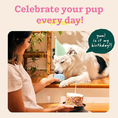 Party - Long-Lasting Interactive Dog Toys for Boredom - Low-Mess Design - Birthday Gifts for Dogs  - photo 3