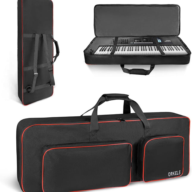 61-Key Keyboard Case with 10mm Padding