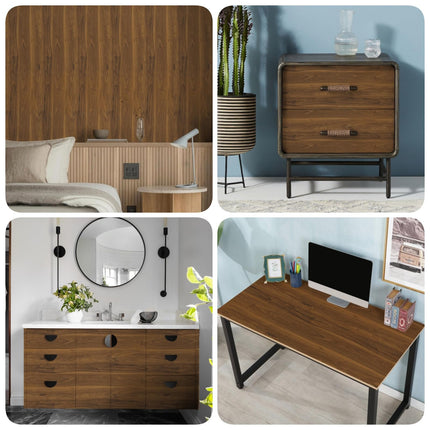 Wood Contact Paper Peel and Stick Wood Grain Wallpaper for Countertops
