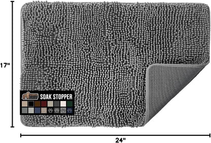 Dog Door Mat, 24x17 Grey - photo 2
