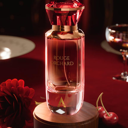 Atralia Rouge Orchard Eau de Parfum 100ml – Fruity Floral Perfume for Women, Raspberry, Rose, Cherry, Vanilla & Patchouli, Long Lasting Elegant Feminine Fragrance