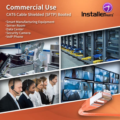 Booted 6 FT - Orange - Professional Series - 10Gigabit/Sec Network/High - photo 4