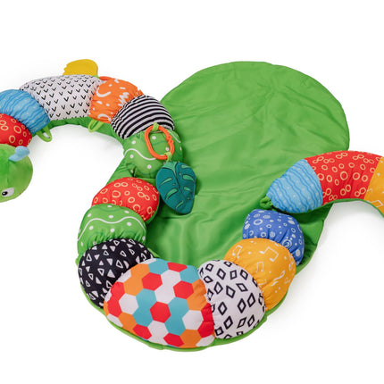 Baby Lounger Tummy Time Mat with Tummy Time Toys, Baby Play Mat for Floor