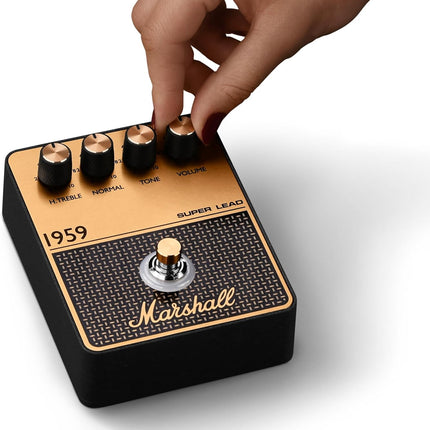 Overdrive/Distortion Pedal - Black and Gold