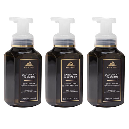 Mahogany Teakwood Foaming Hand Soap, 3-Pack