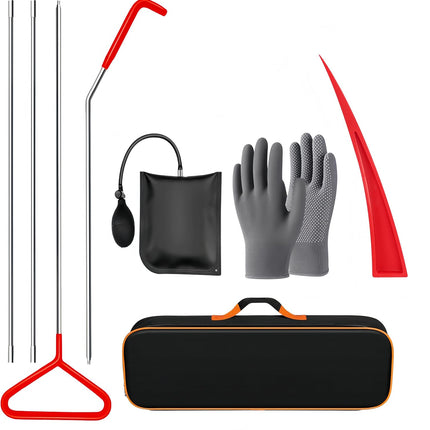 DENWAY 9pcs Tool Set，Car Cleaning Tool Set，Suitable for Cars, SUVs, Trucks, and RVs ﻿