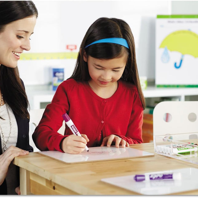 Low-Odor Dry Erase Markers, Assorted Colors, Chisel Tip