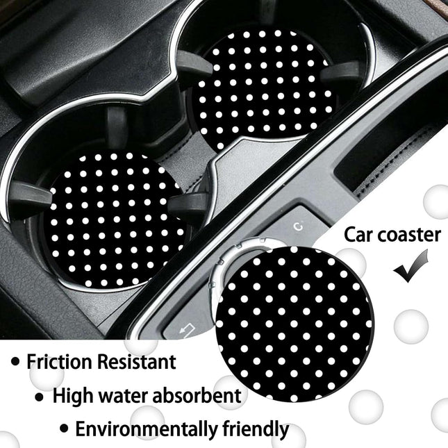 Polka Dots License Plate Frames，Polka dots Car Accessories