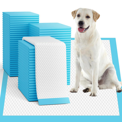 Puppy Pads XL 100 Count, Dog Pee Pads Extra Large, 34"x28" Pee Pads for Dogs, X-Large Disposable Dog Training Pads Super Absorbent&Leak-Proof, Crate Potty Piddle Pads for Doggy, Pet Supplies