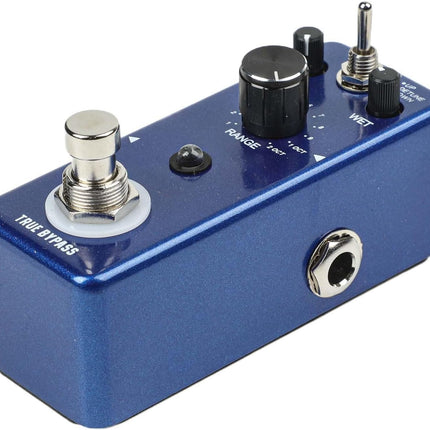 Rowin LEF-3807 Guitar Harmonizer Pedal, Digital Pitch Shifter Effect with Detune Mode, Polyphonic Up/Down Harmony, True Bypass, Zinc Alloy