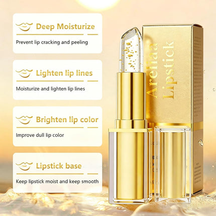 Areliaa Signature lipstick,Areliaa Skin-Adaptive Lipstick,PH Lipsticks Color Changing,Long Lasting Moisturizing Tinted Lip Balm,Lipsticks for Older Women (1pcs)