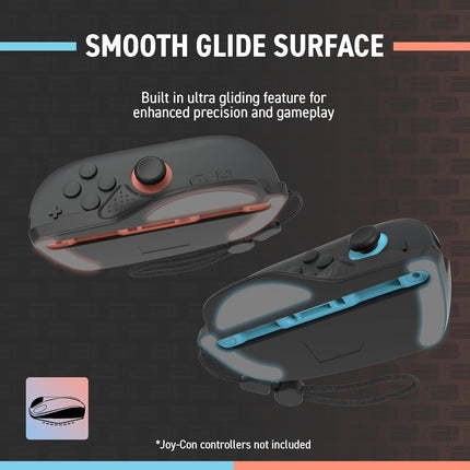 Hyperkin [2 Pack] Joy‑Track Duo Ergonomic Mouse Grip for Nintendo Switch 2 Joycon 2, Gaming Controller for Switch 2 Joy Con Accessories, Offering Precision and Comfort