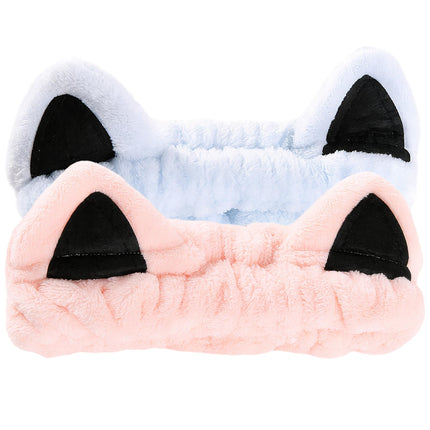2Pcs Spa Headband for Washing Face Skincare Makeup Headbands for Women