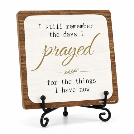 Farmhouse Decor Living Room Shelf Decor, Rustic Home Accent Sign - photo 15