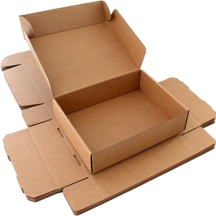 12x9x3 Shipping Boxes 20-Pack, Brown Corrugated Cardboard Boxes for Mailing, Shipping & Small Business Packaging
