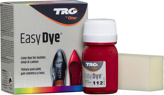 Easy Dye for Leather and Canvas Shoes and Accessories (112 - Red)