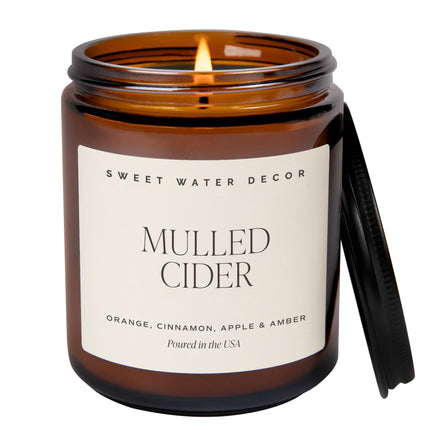 Fall Candle, 9oz Amber Jar, Autumn Scents for Home - photo 15