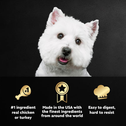 Cesar Filets in Gravy Adult Wet Dog Food Variety Pack, Poultry Lovers with Rotisserie Chicken Flavor and Turkey Recipe, 3.5 oz. Easy Peel Trays, Variety Pack, 12 Count (Pack of 2)