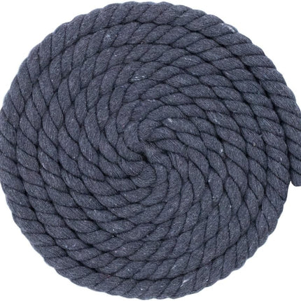West Coast Paracord Twisted 3 Strand Natural Cotton Rope Artisan Cord – 1/4, 1/2, 5/8, 3/4 and 1 Inch Diameters – 10, 25, 50, 100 Feet