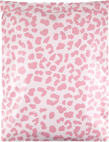 Rose Gold Cheetah Poly Mailers 10x13, 100 Pack - photo 4