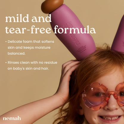 2-in-1 Tear-Free Baby Soap and Shampoo, 9.8 fl oz - photo 2