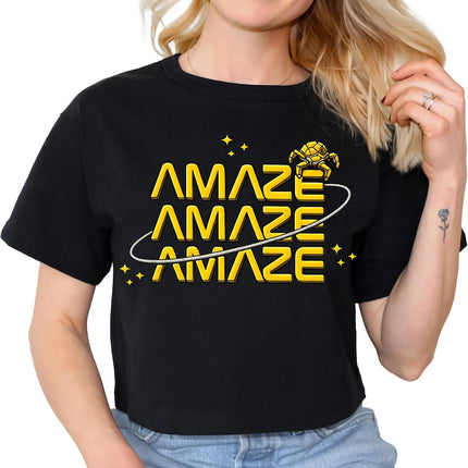 Amaze Amaze Amaze Shirt, Funny Sci Fi Alien Tee, Space Humor T-Shirt for Book Lovers, Project Multi