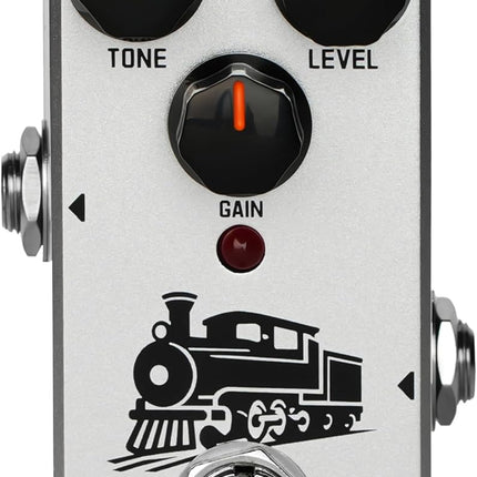 SORAN JDS-01 Crazy Train Distortion Mini Pedal for Electric Guitar,Two Selectable Modes, Analog Distortion Pedal with Bass Cut Control,True Bypass, DC 9V