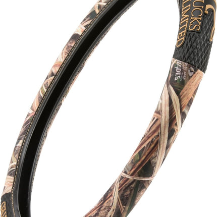 Ducks Unlimited Steering Wheel Covers, Universal Fit, Easy to Install for Car Truck Van SUV, Mossy Oak Shadow Grass Blades (SIOC)