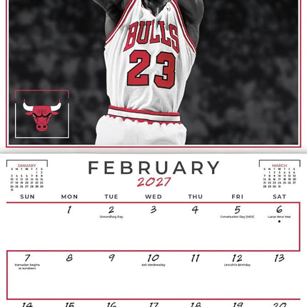 2027 Michael Jordan Wall Calendar