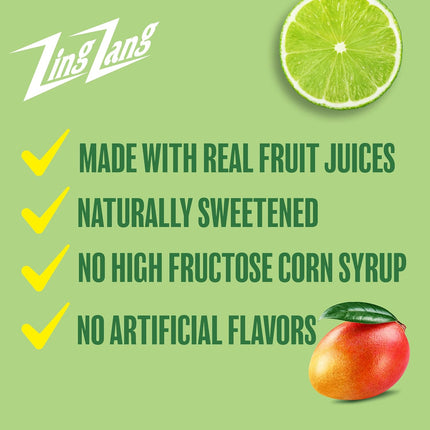 Zing Zang Mango Margarita Mix | Amazing Non-Alcoholic Cocktail Mixer | 32 Fl Oz Bottle (Pack of 1)
